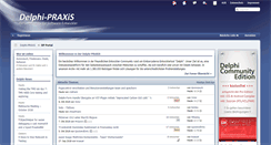 Desktop Screenshot of delphipraxis.net